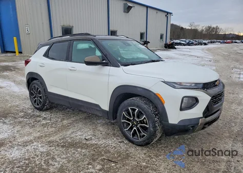 2021 Chevrolet Trailblazer Activ from USA, damaged, VIN KL79MSSLXMB135556